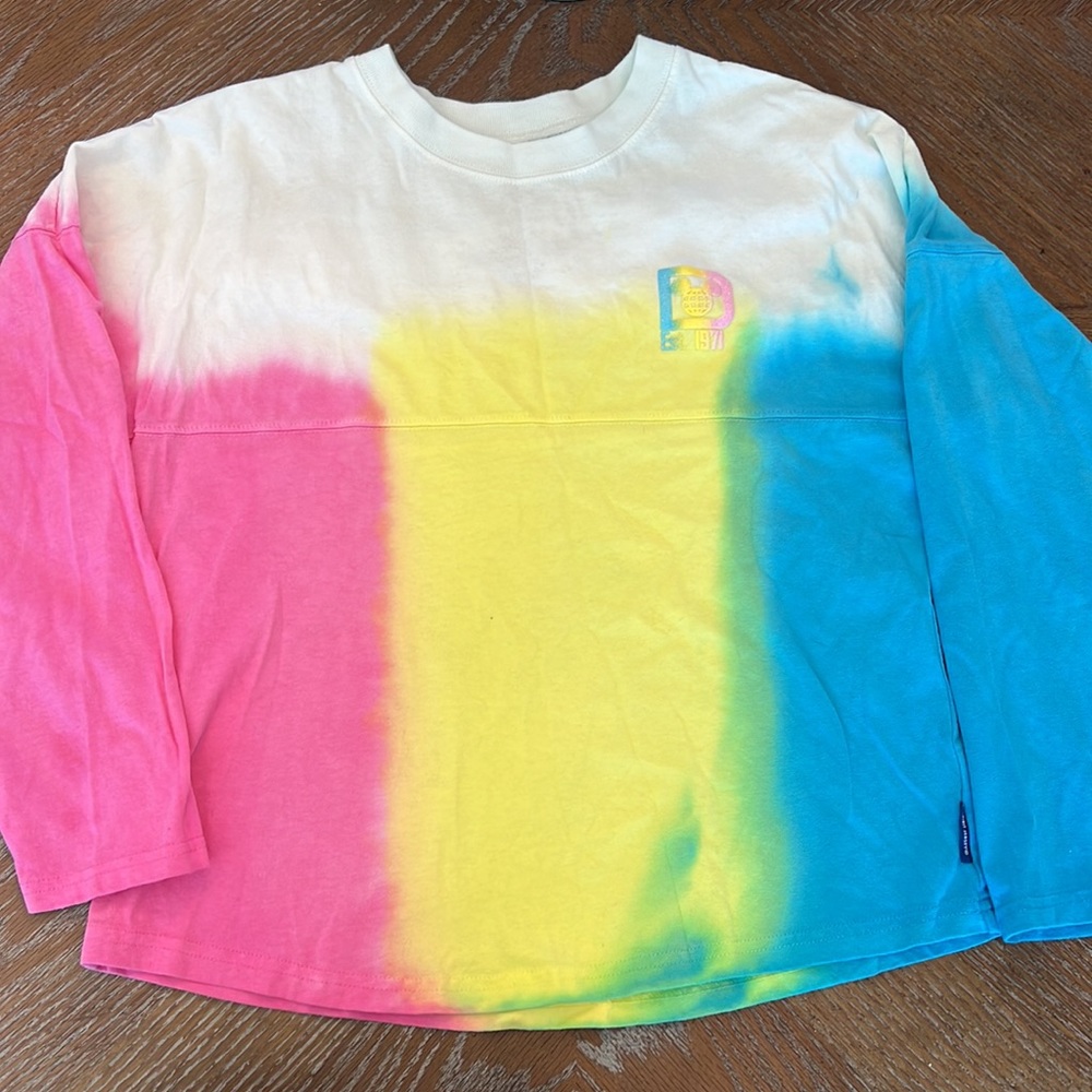 Kids Disney World Tie Dye Shirt - Picture 4 of 5